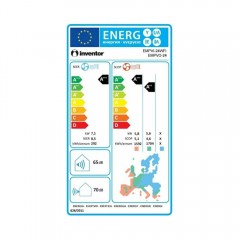 Inventor Emperor EMPVI(W)-24WFI/EMPVO(W)-24 White Κλιματιστικό Inverter 24000 BTU A+++/A+++ με Ιονιστή και Wi-Fi Inventor Emperor EMPVI(W)-24WFI/EMPVO(W)-24 White Κλιματιστικό Inverter 24000 BTU A+++/A+++ με Ιονιστή και Wi-Fi